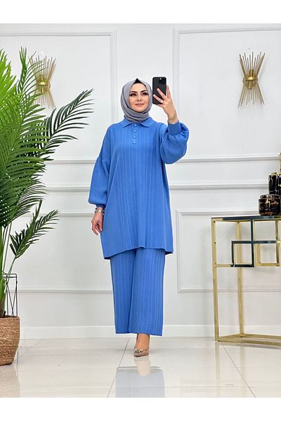 NİSUM MODA ΣΤΟΛΗ ΠΛΕΚΤΟ ΠΑΝΤΕΛΟΝΙ POLO ΓΙΑΚΑ