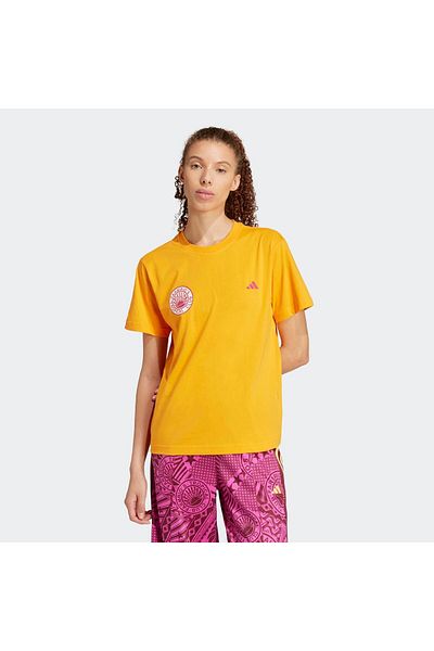 adidas ADIDAS women's FARM GFX TEE T-shirt - JD6293