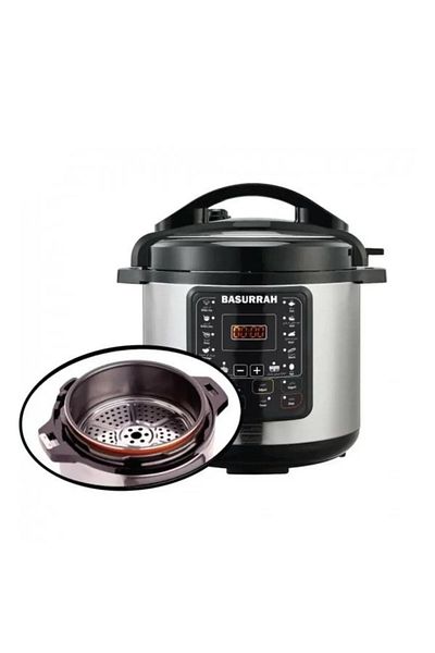 HIC Basurrah Electric Pressure Cooker 6 Liters