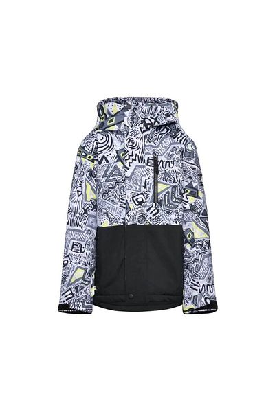 Quiksilver Mission Printed Block Youth Jk Kids Snowboard Jacket