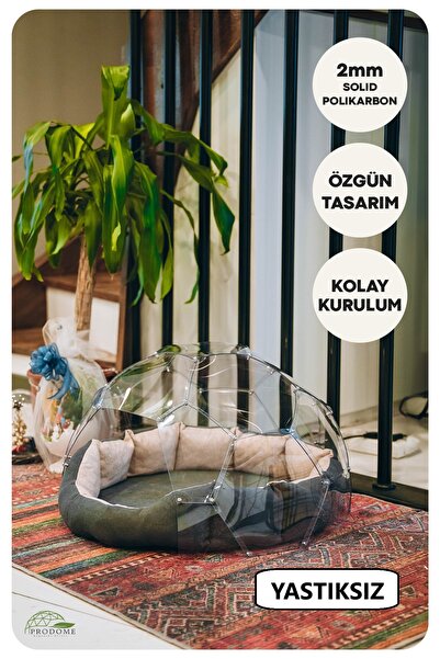 ProDome Kedi & Köpek Dome Evi - Fanus Yuva YASTIKSIZ