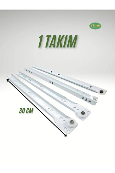 ÇİTAŞ BEYAZ KLAVYE-ÇEKMECE RAYI 30 CM