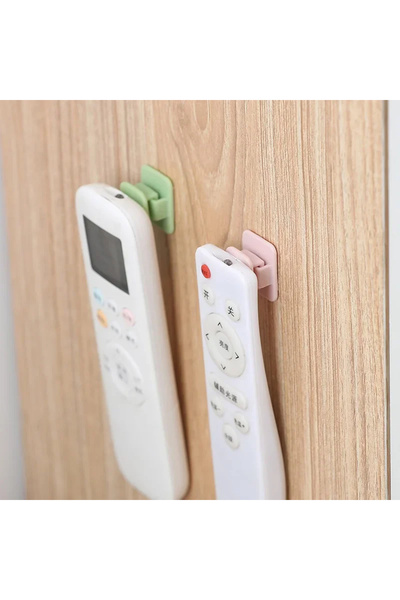 MARESSHİA 2'li Plastik Kendinden Yapışkanlı Klima Uzaktan Kumanda Sabitleme K...