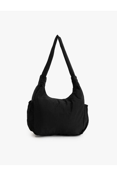 Koton Zippered Shoulder Bag with Pocket Detail