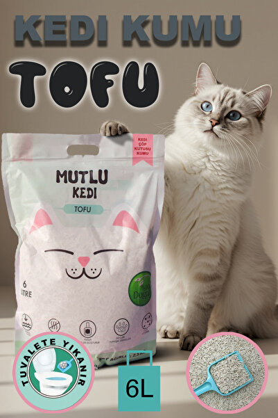 KEDİ VE ARKADAŞ Tofu Organic Litter Topaklanan Organik Kedi Kumu,tozsuz, Koku...