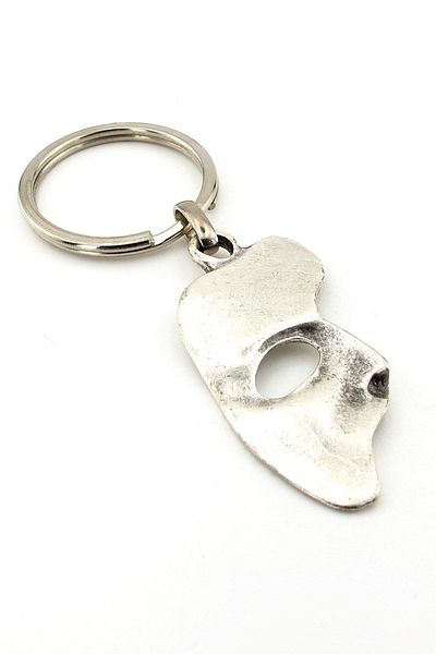Solfera Half Face Metal Keychain - Persona Theater Mask Kc206