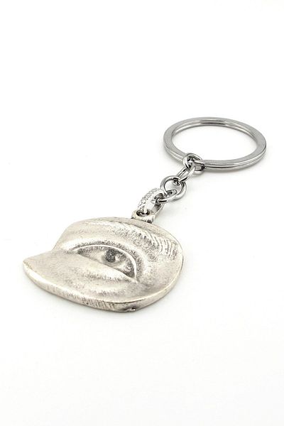 Solfera All Seeing One Eye Antique Metal Keychain Kc204