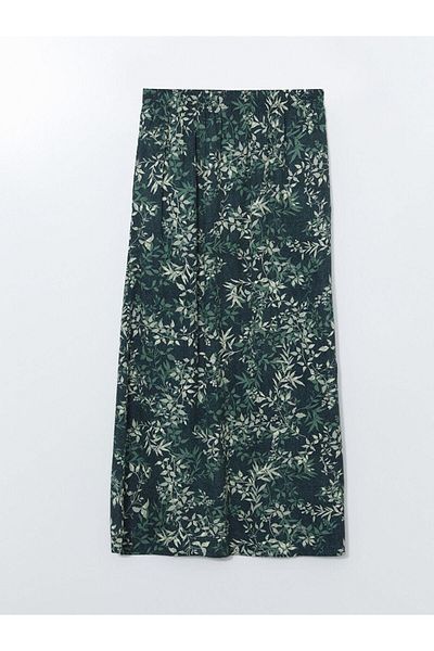 LC Waikiki LCW Grace Elastic Waist Floral Women's Skirt
