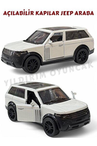 YILDIRIM OYUNCAK Açılabilir Kapı 10 cm Kutulu Die Cast Koleksiyon Jeep Araba ...