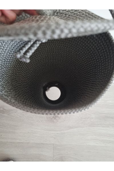EGE ÖRGÜM 30X17 cm Gray Bag Holder Organizer - Colored Bag with Lid (on Product Image)