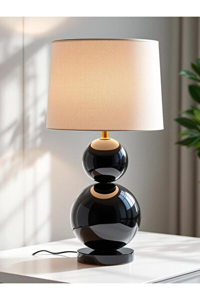 ES AYDINLATMA İki toplu modern masa lambası