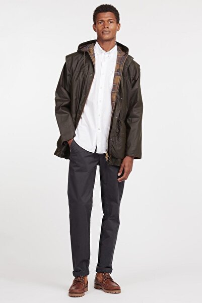 Barbour Classic Durham Yağlı Ceket Ol71 Olive