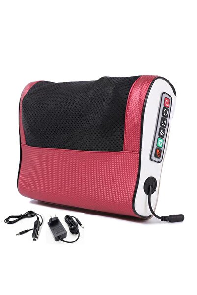valkyrie Elektrikli Masaj Yastığı Isıtmalı Yoğurmalı Kademeli Boyun Bel Sırt Bacak Masajı Araç Çakma