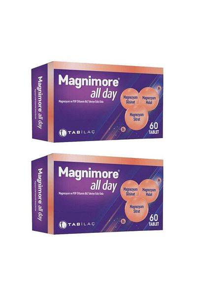 Magnimore All Day 60 Tablets - 2 Pack