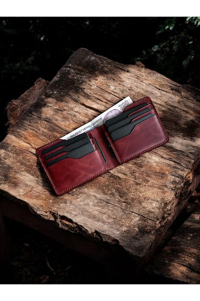 Kalkan deri Lidya Plus Genuine Leather Wallet
