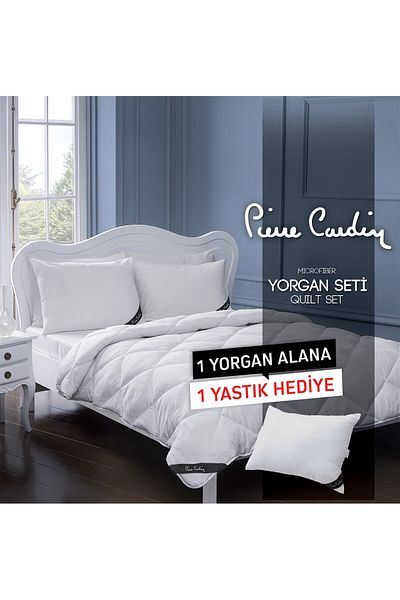 Pierre Cardin Single Microfiber Quilt Set