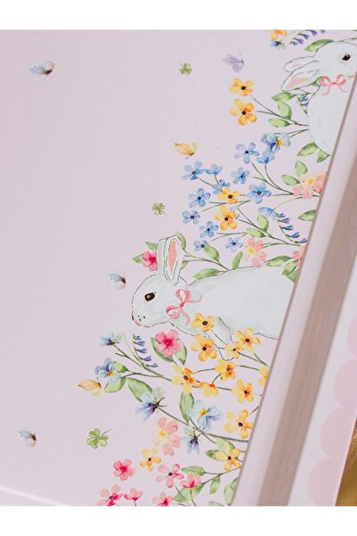 LC Waikiki Lcw Home Floral Printed Tray 30 cm