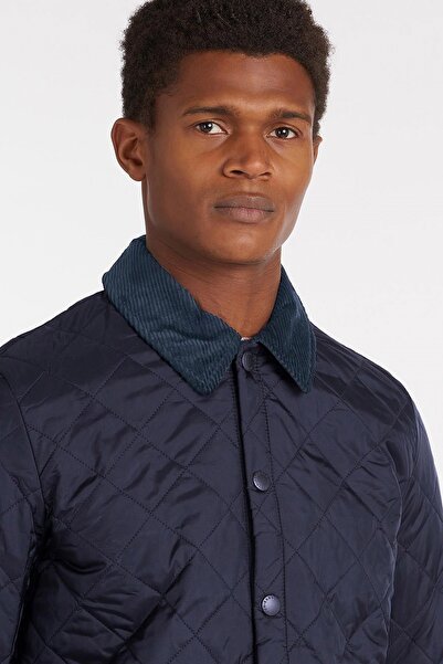 Barbour Heritage Liddesdale® Kapitone Slim Fit Ny91 Navy