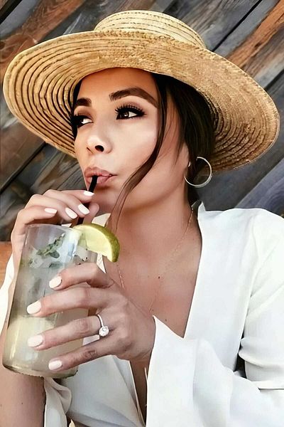 Trenderrs Women's Organic Knitted Straw Hat