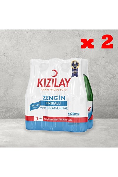 buypass Kızılay Maden Suyu 6X200 Ml Afyon