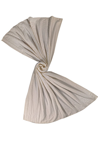 mim eşarp Işıl Μεταξωτό Βαμβακερό Κράσι Μονόχρωμο Σάλι 75x190 cm