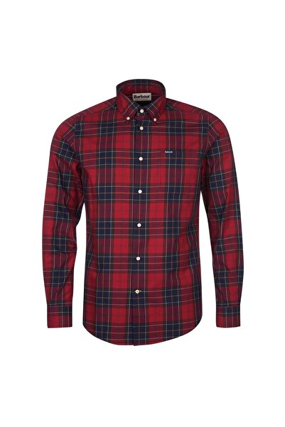 Barbour Wetherham Tailored Gömlek Re52 Red