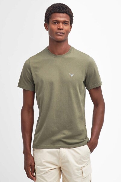 Barbour Tartan Sports T-shirt Sg15 Pale Sage