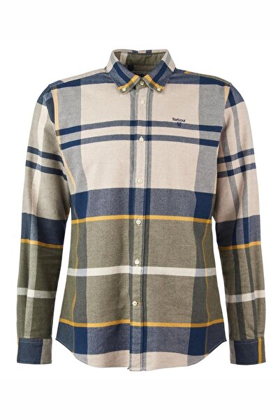 Barbour Iceloch Tailored Gömlek Tn16 Forest Mist Tartan