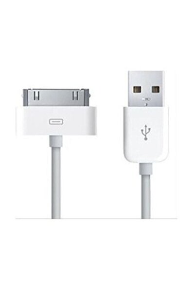 Shark Iphone Ipad 1 2 3  4 4s Uyumlu Usb Şarj Kablosu 1 mt