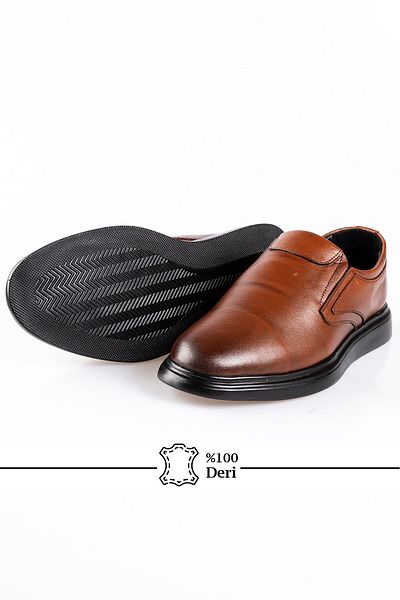 depderi 100% Genuine Leather, Orthopedic Sole, Laceless, Anatomical Leather Shoes