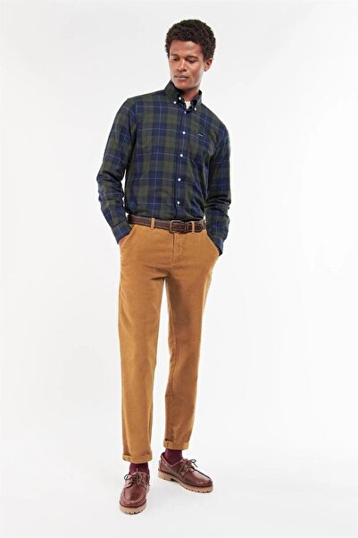 Barbour Wetherham Tailored Gömlek Tn28 Olive Night