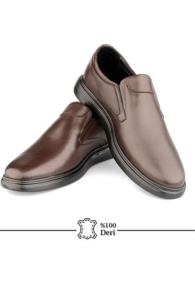 maximoda Γνήσιο δέρμα, Ορθοπεδική σόλα, Χωρίς κορδόνια, Εσωτερικά και Εξωτερικά Δερμάτινα Ανδρικά Παπούτσια