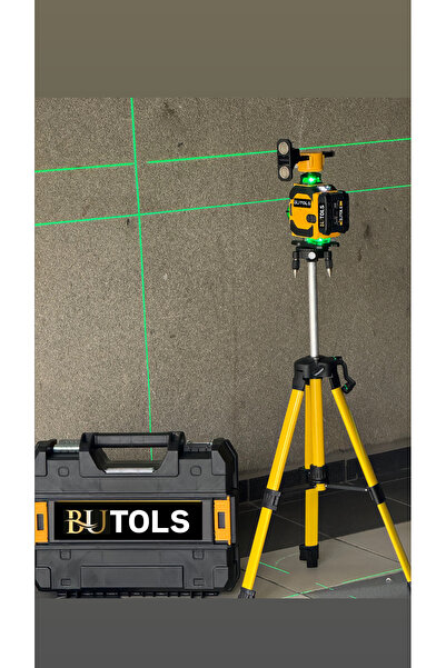 MAXPLUS LAZER TERAZİ 16 ÇİZGİLİ YATAY DİKEY GÖNYE 360 DERECE UZAKTAN KUMANDALI