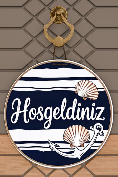 Rugmood Παπούτσια με θέμα το μπλε και λευκό θάλασσα