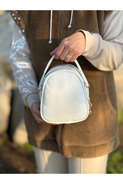 DEV 3 ADAM White Women's Adjustable Long Strap Stylish and Convenient Crossbody Hand and Shoulder Bag