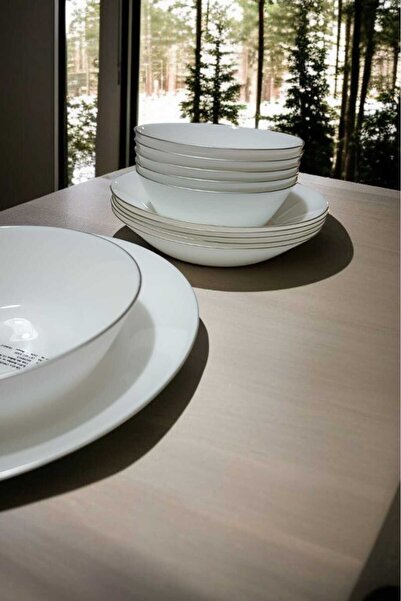 IKEA Oftast 12 Parça Yaldızlı Yemek Takımı