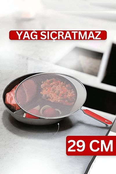 ModaCar Flou Frying Oil Non-Splashing and Flour Sieve