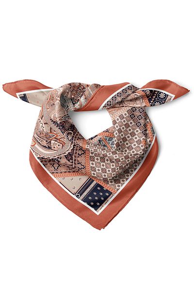 nehir eşarp Etro Ethnic Pattern Motif Scarf Bandana