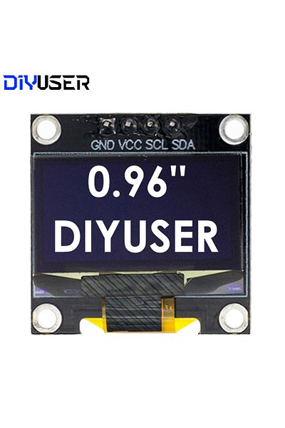 Choice Blackpcb-white Diyuser 0.96 Inch Oled Ssd1306 White/blue/yellow 128x64 Iic I2c Serial Display Module