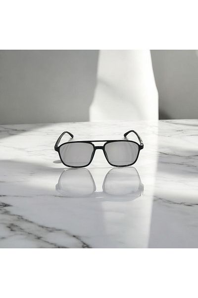 Optiplus Retro Model Unisex Photochromic Digital Screen Goggles Single Glass Automatic Blackening