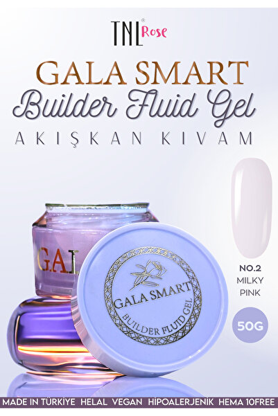 gala smart TNL ROSE Gala Smart Protez Tırnak Jeli Builder Jel Gel Akışkan Kıv...