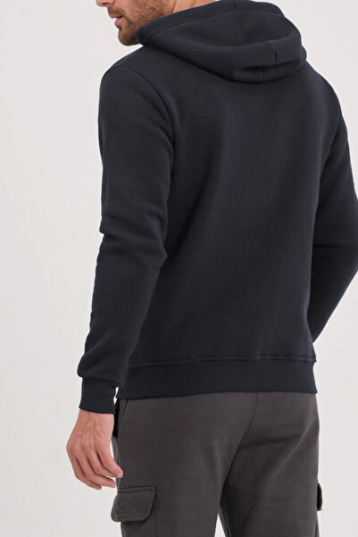 ruNadeS Καπνιστή ίσια Unisex Oversize (3 Κλωστές) Ζακέτα με Παχύ Fleece Εσωτερικά