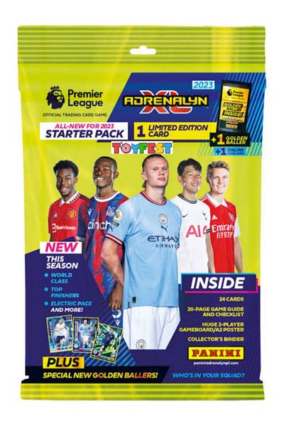 Panini England Premier League 2022 - 2023 Football Player Cards Mega Starter Pack with Album