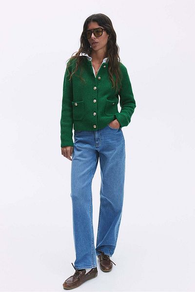 H&M Rib-knit cardigan