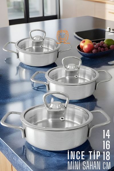 Transformacion Sahan Cookware Mini Midi Maxi Set of 3720319