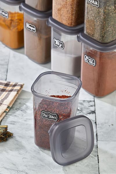 HopeWay Home 12-Piece Spice Jar Set with Leak-Proof Lid - (Label Gift)!!)