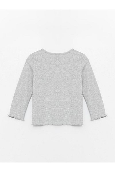 LC Waikiki Crew Neck Long Sleeve Baby Girl T-Shirt (S4)