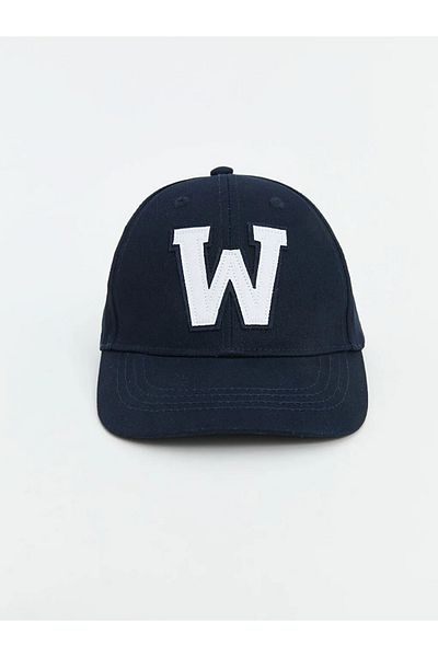 LC Waikiki ACCESORII LCW Şapcă pentru băiat cu broderie cu text Indigo