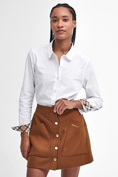 Barbour Lavender Fit Gömlek Wh12 White-hessian Tartan