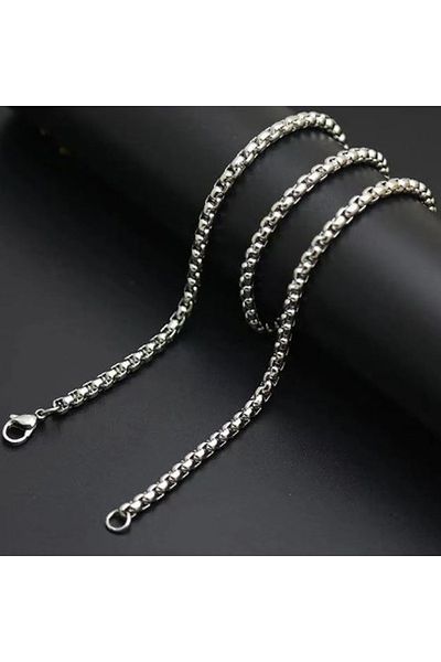 VİKİNGS Art Festival Stainless Steel Piano Necklace 65 cm Chain Gift / Music Necklace